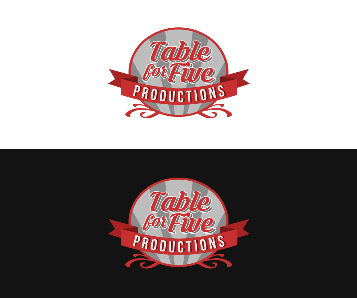 Diseño de Logo por cheez_O para Table For Five Productions | Diseño #9771901