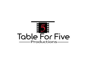 Logo-Design von veena16 für Table For Five Productions | Design: #9763311