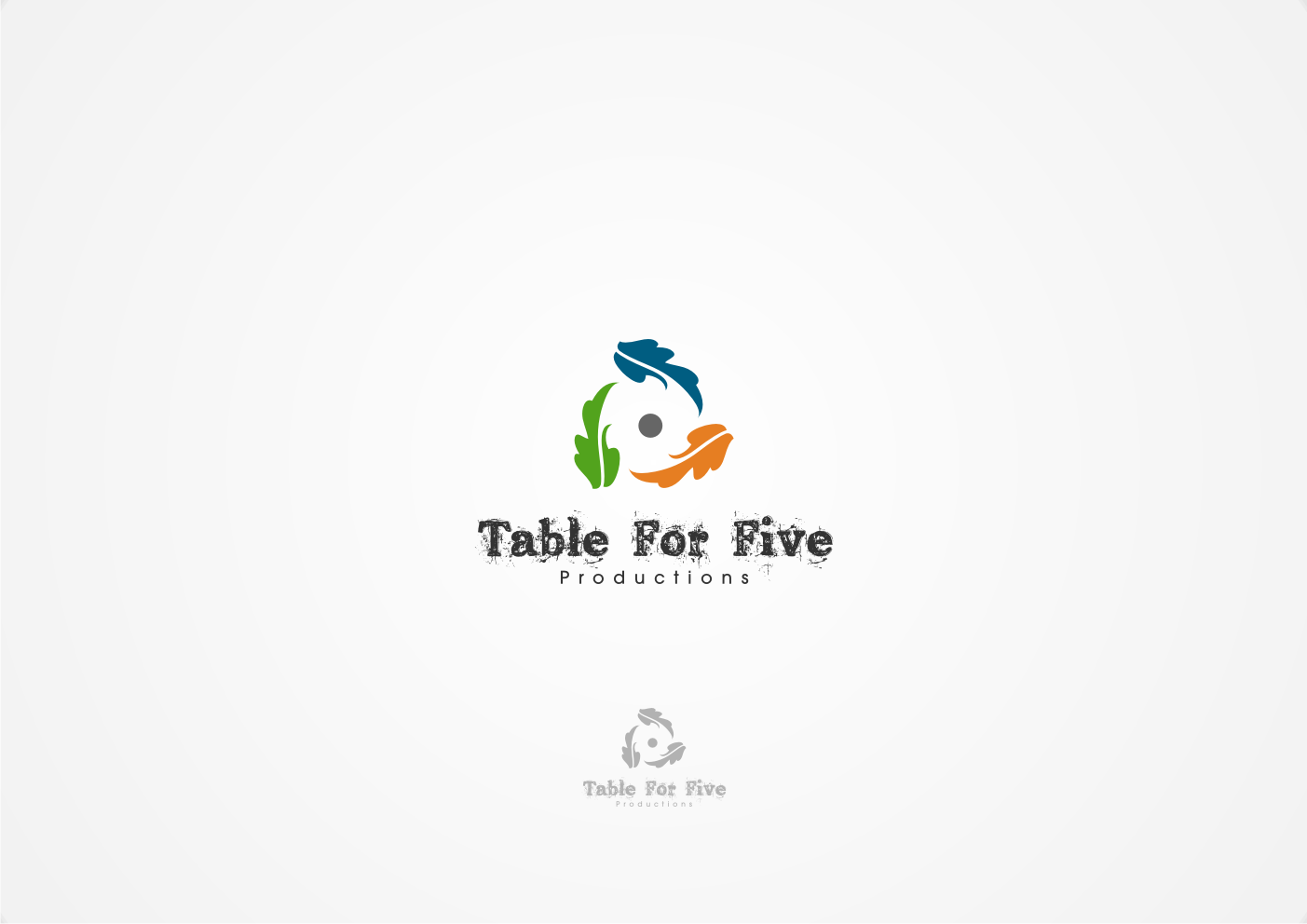 Logo Design by anaklanang03 for Table For Five Productions | Design #9774824