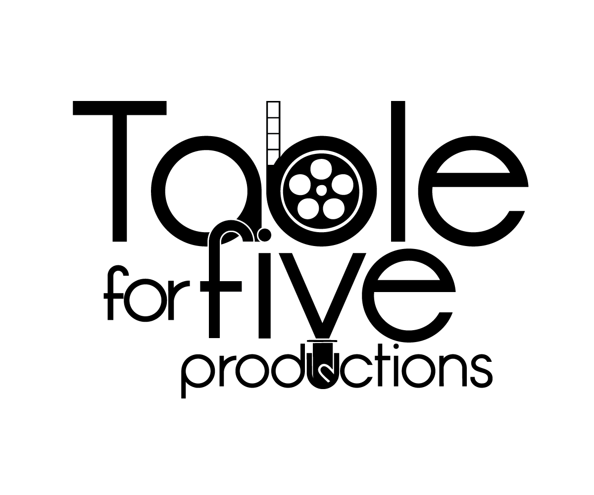 Logo Design by Ardhel Castillo for Table For Five Productions | Design #9882609