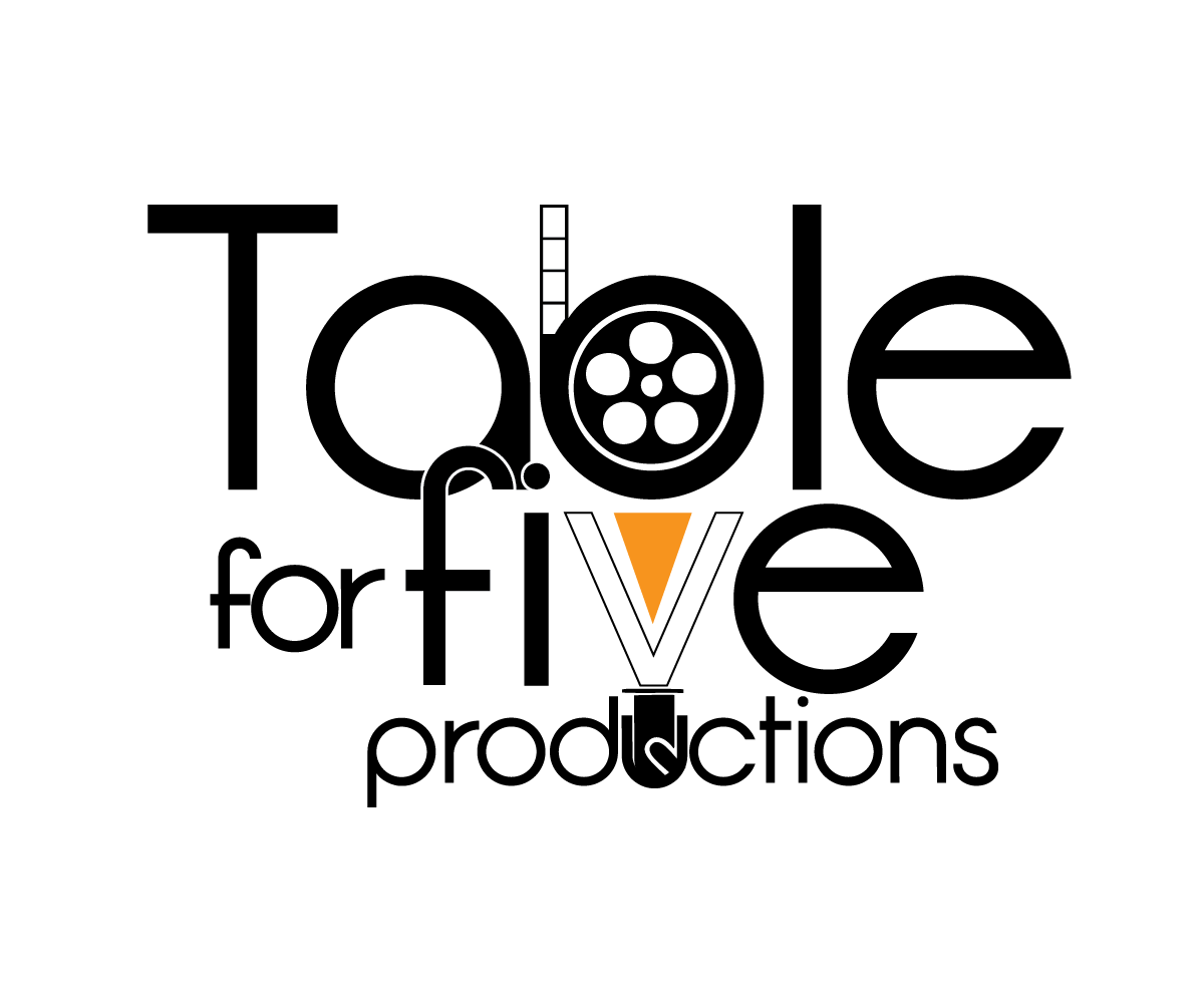 Logo Design by Ardhel Castillo for Table For Five Productions | Design #9882676