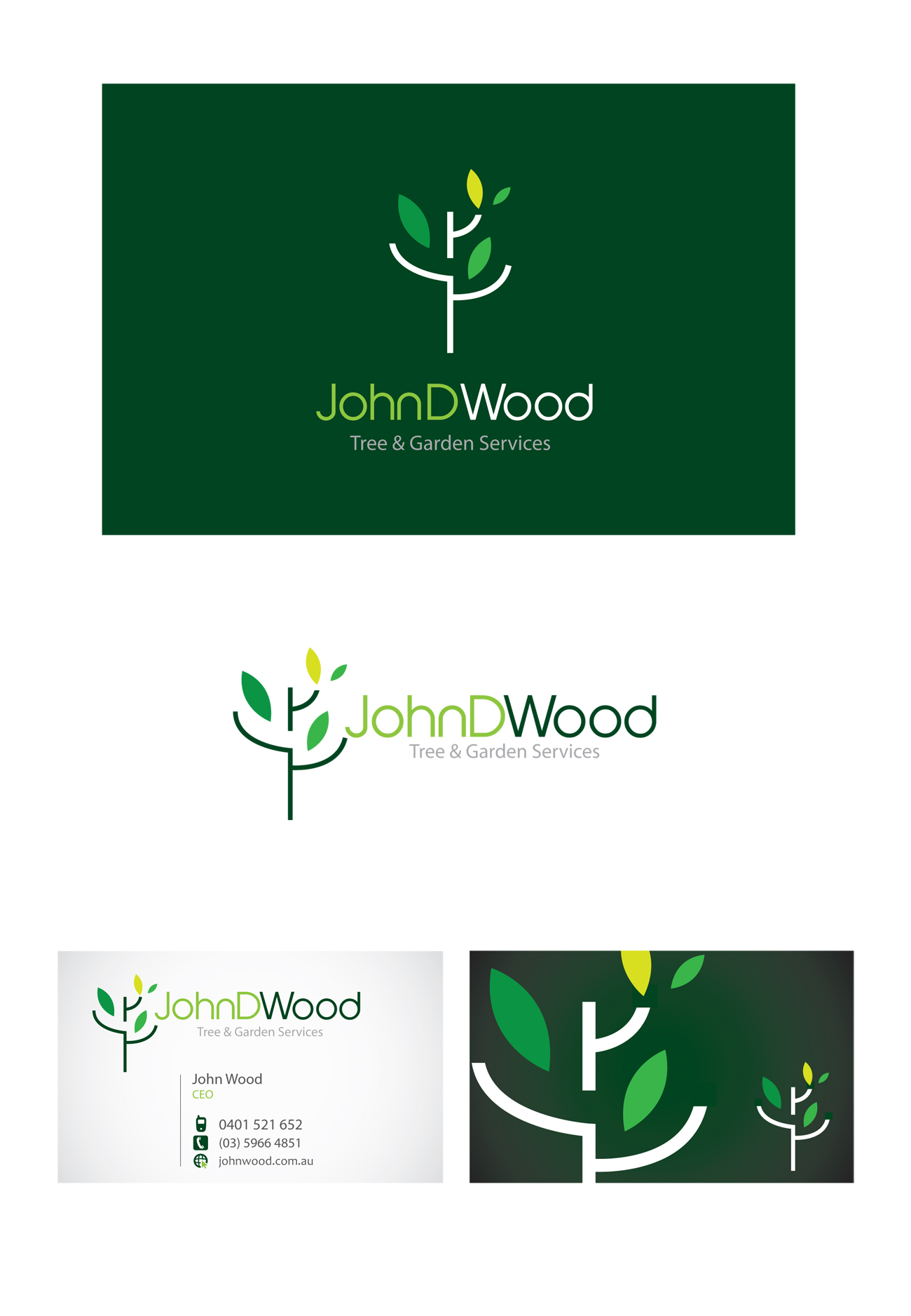 Design de Logo par CanDoDesign pour John D Wood Tree & Garden Services | Design #9725955