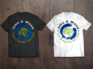 John D Wood Tree & Garden Services | Logo Design by Renen