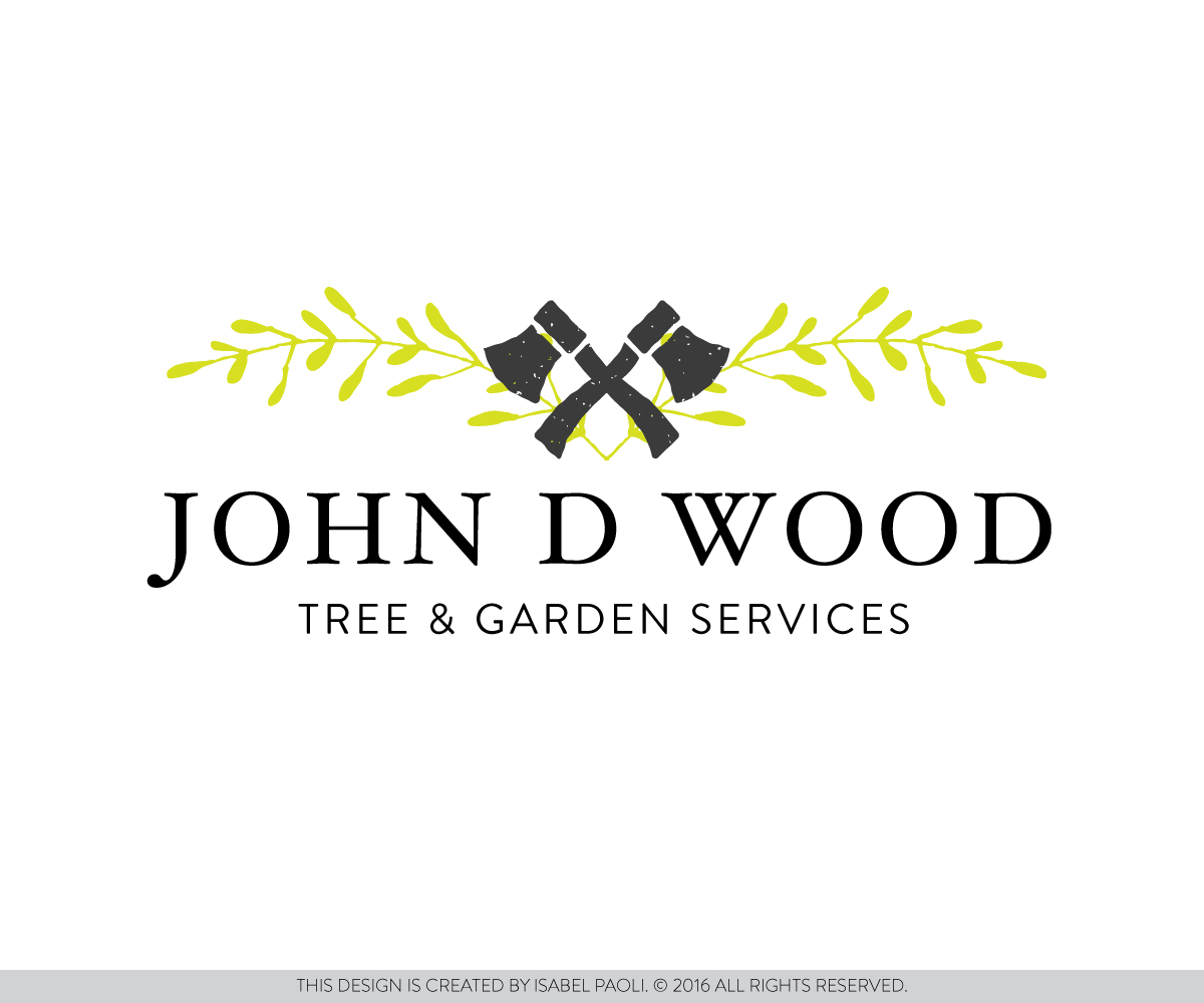 Logo Design by isabel.paoli for John D Wood Tree & Garden Services | Design #9736924