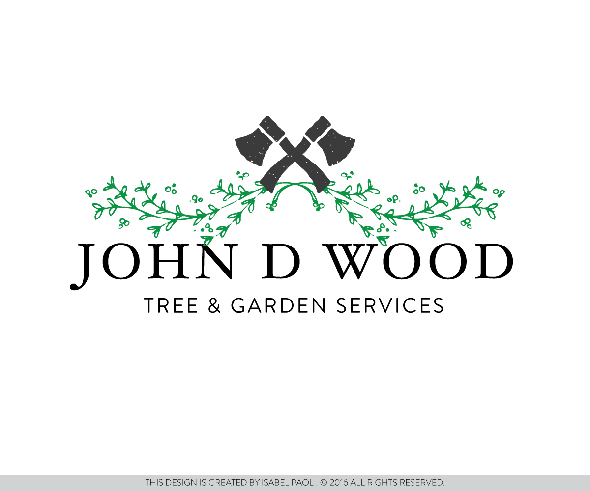 Logo Design by isabel.paoli for John D Wood Tree & Garden Services | Design #9736925