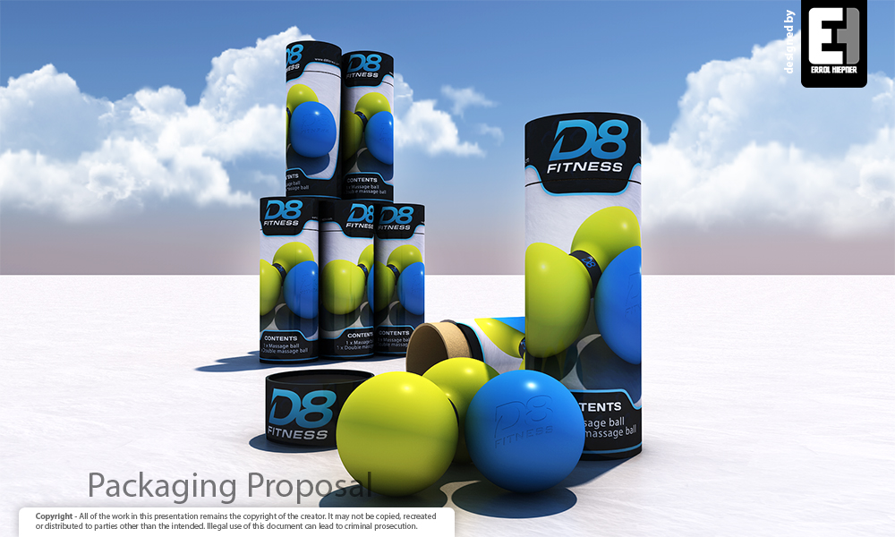 Packaging Design by EHiepner for D8 Fitness | Design #9775217
