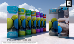 Packaging Design by EHiepner for D8 Fitness | Design: #9824475