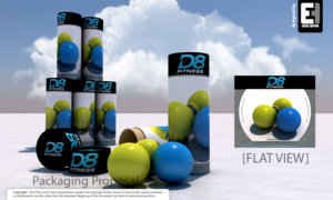 Diseño de Empaque por EHiepner para D8 Fitness | Diseño #9927187