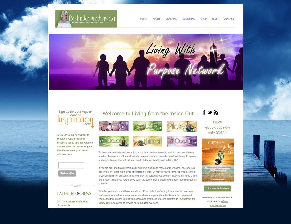 Banner Ad Design by uk for Living with Purpose Network | Design #2147103