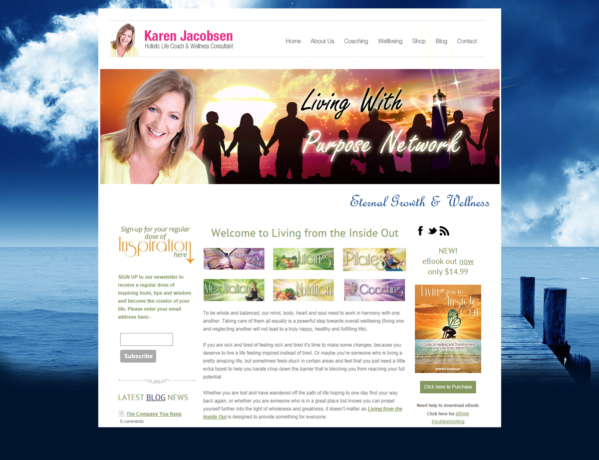 Banner Ad Design by uk for Living with Purpose Network | Design #2147611