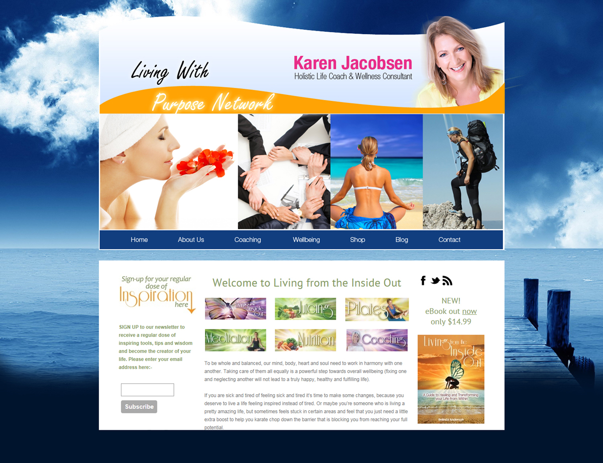 Banner Ad Design by uk for Living with Purpose Network | Design #2159268