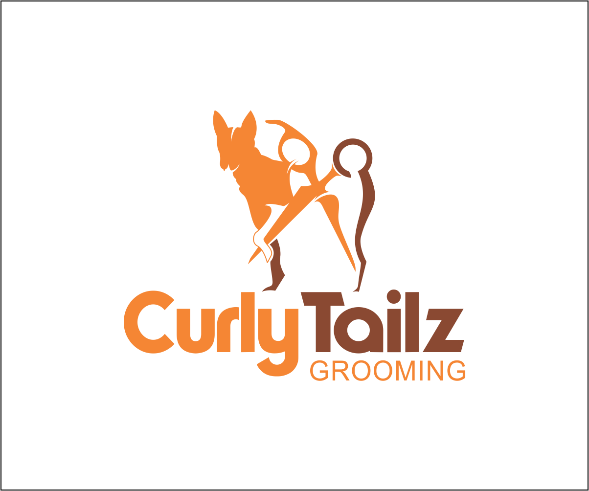 Logo Design by Shreyas Arts for Curly Tailz Grooming | Design #9730038