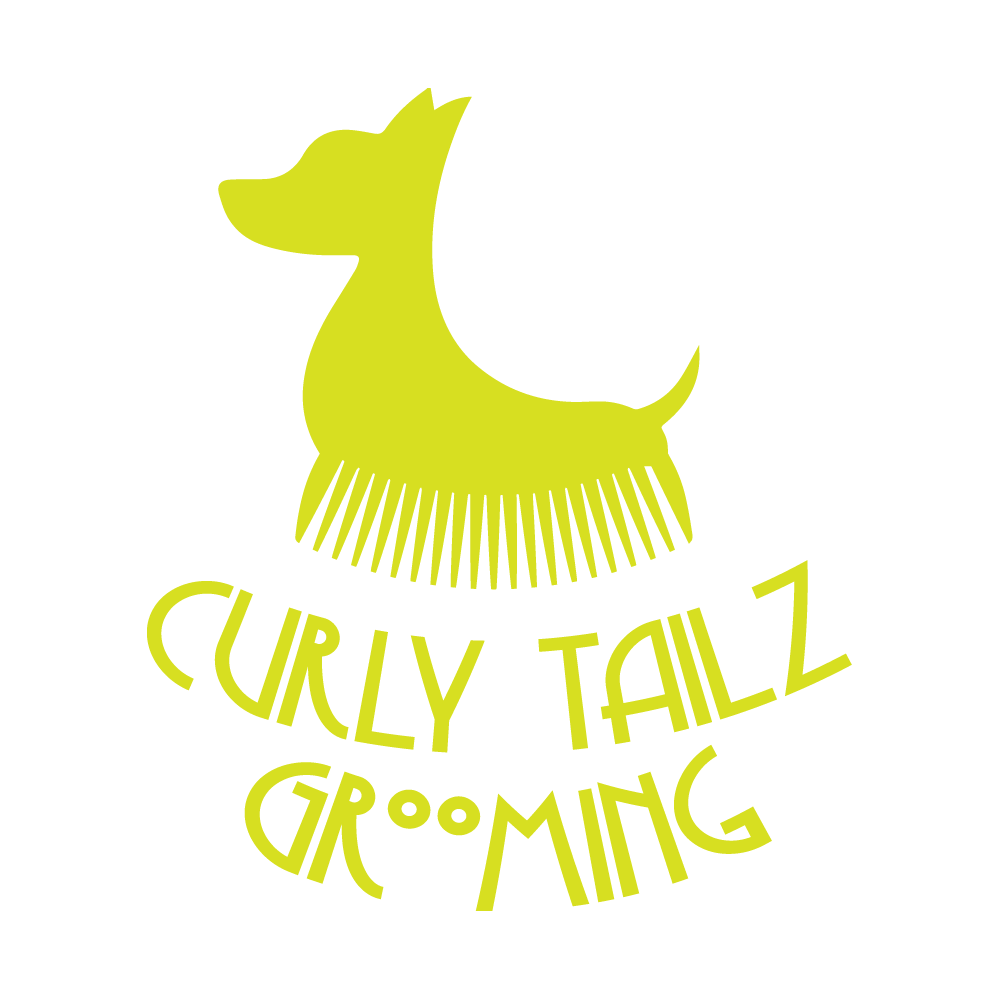 Logo Design by DarkMoon for Curly Tailz Grooming | Design #9837842