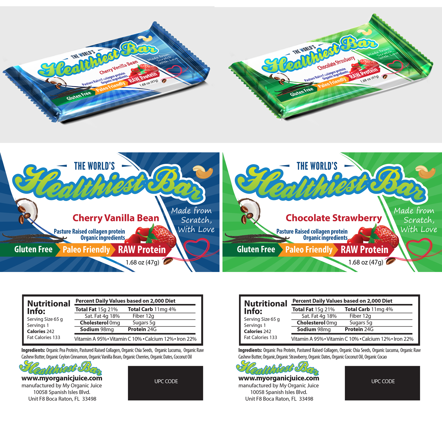 Graphic Design by Soula Vetter for My Organic Juice | Design #9900379