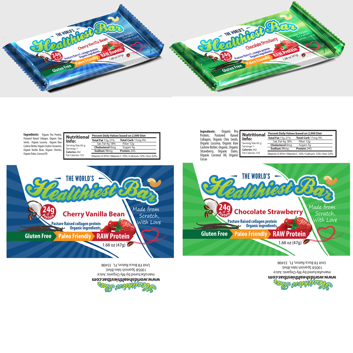 Graphic Design by Soula Vetter for My Organic Juice | Design #9917202