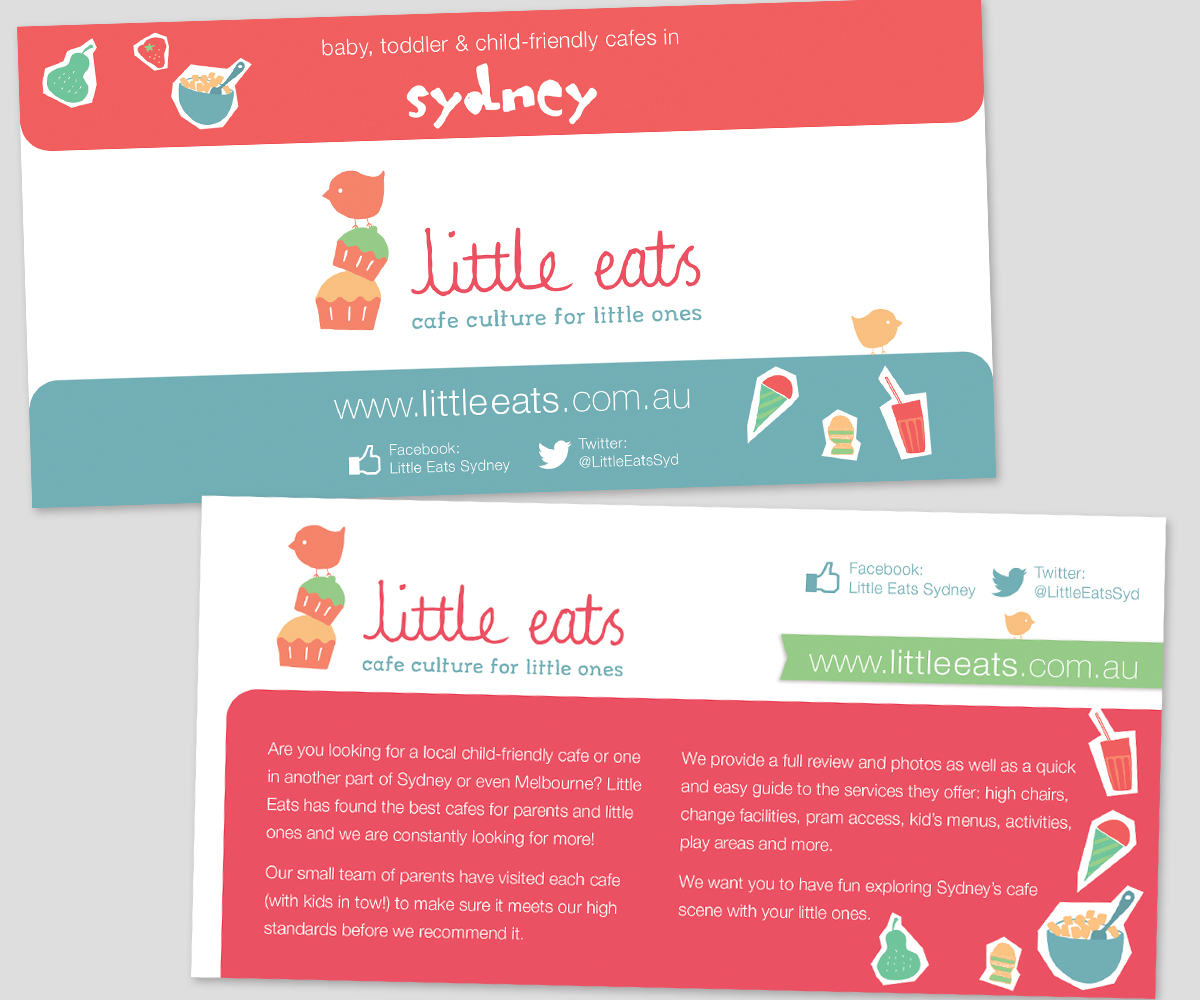 Design de Flyer par 2nified pour Little Eats | Design #2118394