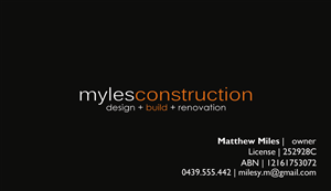 Business Card Design by Vagabond Design