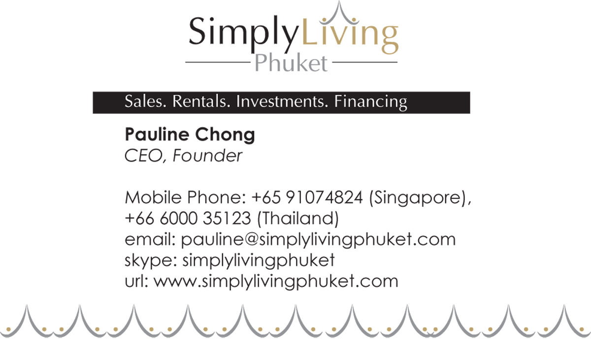 Diseño de Tarjeta de Presentación por Elkana Letting para SimplyLivingPhuket | Diseño #2109637