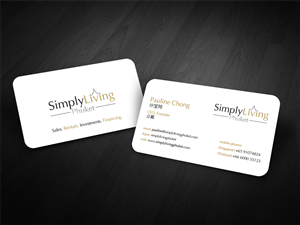 Business card design for Luxury Real Estate | Business Card Design by diRtY.EMM