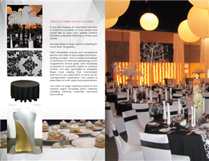 Diseño de Catálogo por Jackie Morrison para Grinders Corporate Catering | Diseño: #2166302