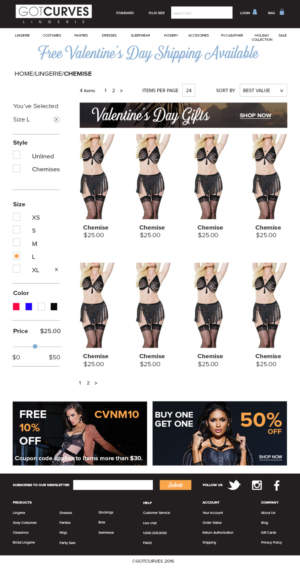 Web Design by SemTolentino for ShoeFreaks.ca | Design: #9786917