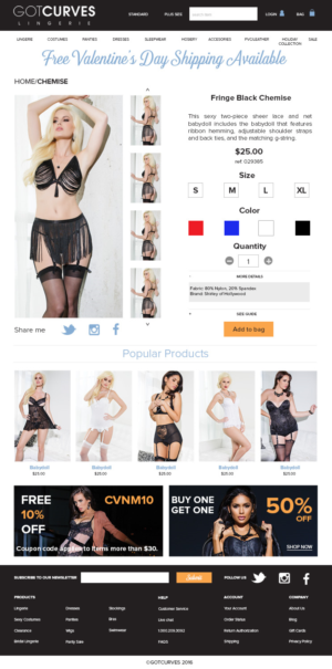 Web Design by SemTolentino for ShoeFreaks.ca | Design: #9798518