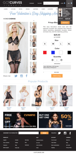 Web Design by SemTolentino for ShoeFreaks.ca | Design: #9798591