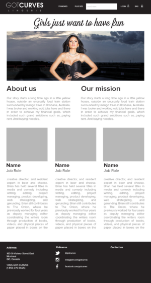Web Design by SemTolentino for ShoeFreaks.ca | Design: #9807035