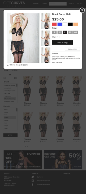 Web Design by SemTolentino for ShoeFreaks.ca | Design: #9824343