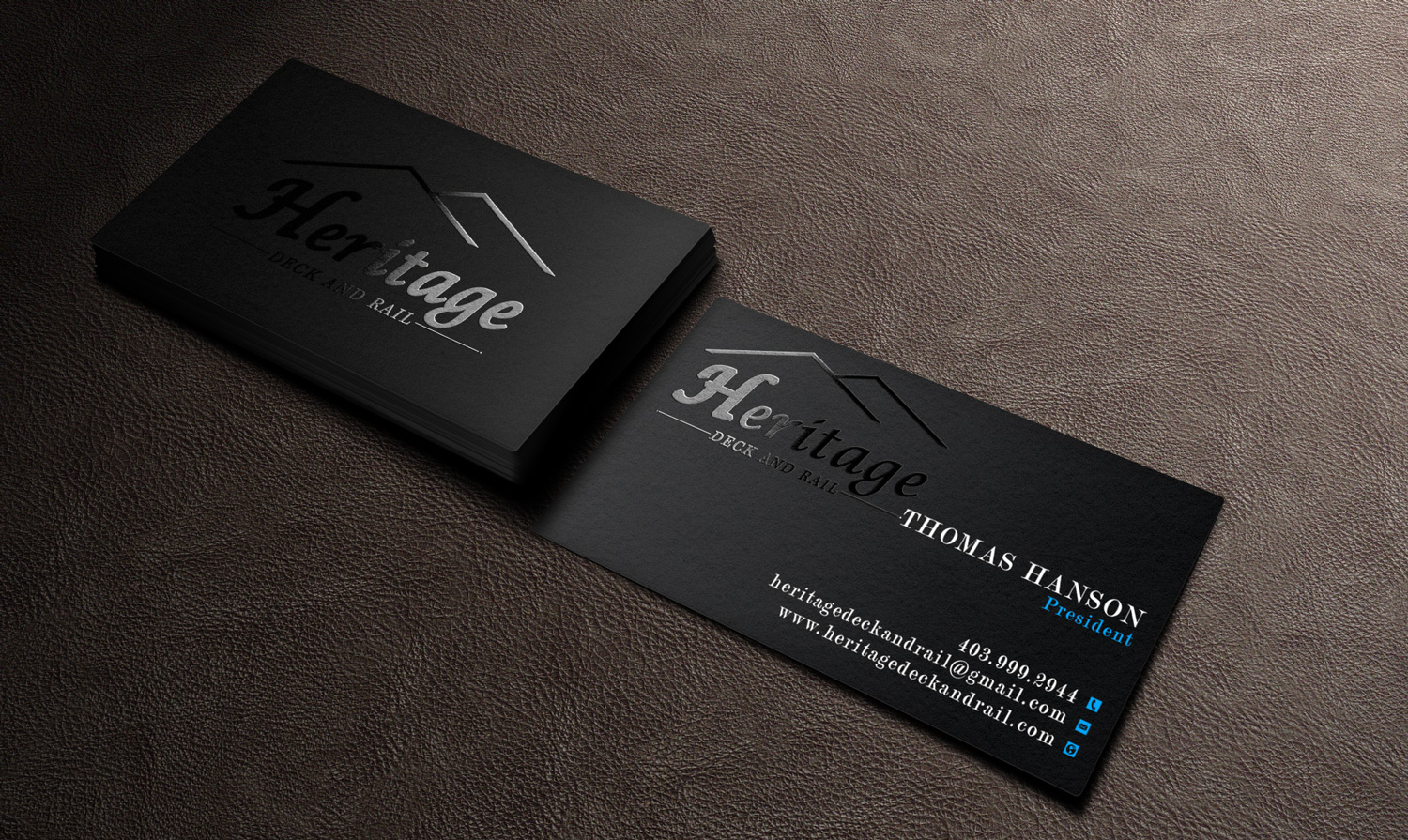 Design de Carte de Visite par Pixi Dust pour Heritage Deck And Rail Ltd | Design #9742484