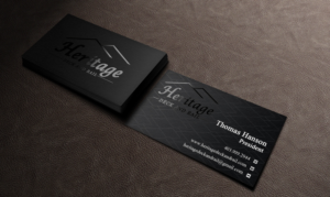 Visitenkarten-Design von Pixi Dust für Heritage Deck And Rail Ltd | Design: #9742485