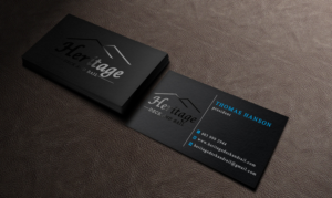 Visitenkarten-Design von Pixi Dust für Heritage Deck And Rail Ltd | Design: #9742487
