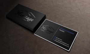 Visitenkarten-Design von Pixi Dust für Heritage Deck And Rail Ltd | Design: #9742490