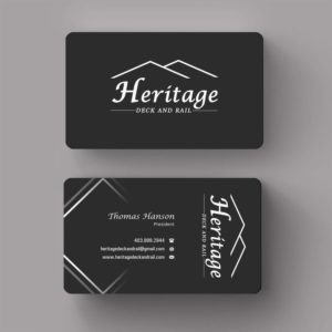 Visitenkarten-Design von INDIAN_Ashok für Heritage Deck And Rail Ltd | Design: #9748626