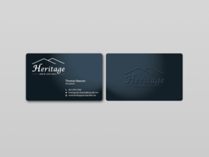 Visitenkarten-Design von Creations Box 2015 für Heritage Deck And Rail Ltd | Design: #9771308