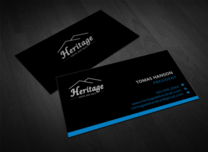 Visitenkarten-Design von instudio für Heritage Deck And Rail Ltd | Design: #9777149