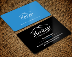 Visitenkarten-Design von Brand aid für Heritage Deck And Rail Ltd | Design: #9753423