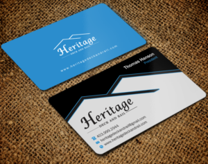 Visitenkarten-Design von Brand aid für Heritage Deck And Rail Ltd | Design: #9753425