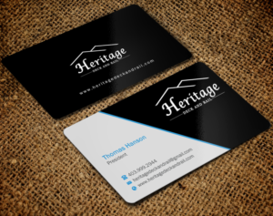 Visitenkarten-Design von Brand aid für Heritage Deck And Rail Ltd | Design: #9753426