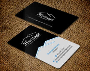 Visitenkarten-Design von Brand aid für Heritage Deck And Rail Ltd | Design: #9753436