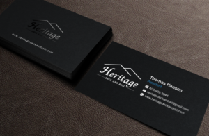 Visitenkarten-Design von Brand aid für Heritage Deck And Rail Ltd | Design: #9753439