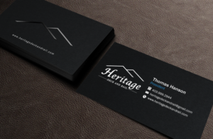 Visitenkarten-Design von Brand aid für Heritage Deck And Rail Ltd | Design: #9753440