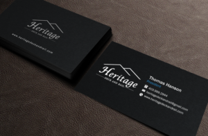 Visitenkarten-Design von Brand aid für Heritage Deck And Rail Ltd | Design: #9753442