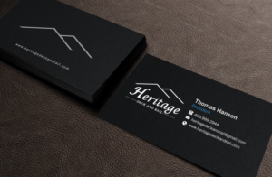 Visitenkarten-Design von Brand aid für Heritage Deck And Rail Ltd | Design: #9753444