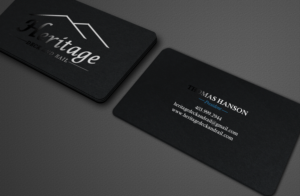 Visitenkarten-Design von chandrayaan.creative für Heritage Deck And Rail Ltd | Design: #9746471