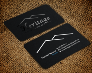Visitenkarten-Design von chandrayaan.creative für Heritage Deck And Rail Ltd | Design: #9746473