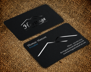 Visitenkarten-Design von chandrayaan.creative für Heritage Deck And Rail Ltd | Design: #9753346