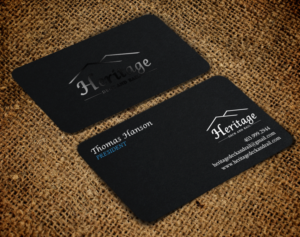 Visitenkarten-Design von chandrayaan.creative für Heritage Deck And Rail Ltd | Design: #9753348