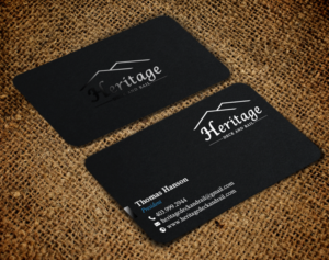 Visitenkarten-Design von chandrayaan.creative für Heritage Deck And Rail Ltd | Design: #9753352