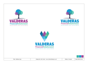 Logo Design by nvisiondesign.co.uk for Valderas Financial Solutions LLC | Design: #9754348